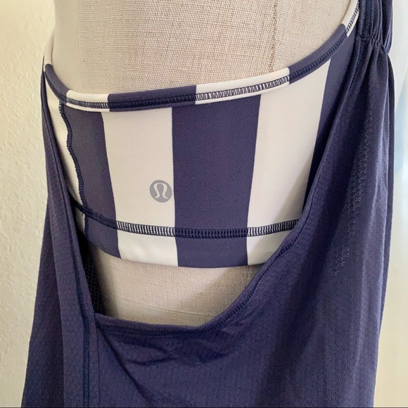 SOLD Lululemon No Limits Tank Cadet Blue Size 8 - Picture 5 of 10